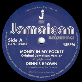Dennis Brown - Money In My Pocket 7"