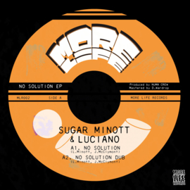 Sugar Minott & Luciano - No Solution 10"