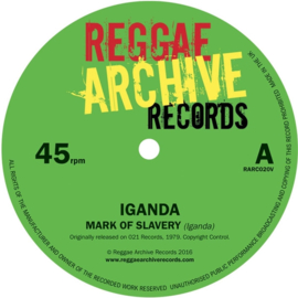 Iganda - Mark Of Slavery 7"