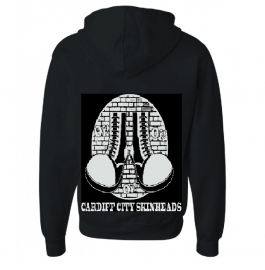 The Oppressed - Cardiff City Skinheads Hooded Sweater