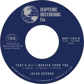 Jalen Ngonda - That's All I Wanted From You 7"