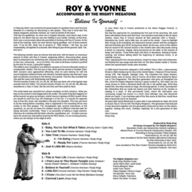 Roy & Yvonne - Believe In Yourself CD