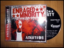 Enraged Minority - Antitude CD