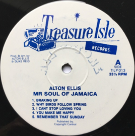 Alton Ellis - Mr Soul Of Jamaica LP