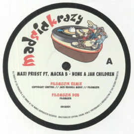 Maxi Priest Feat. Macka B - None A Jah Children:  Remixes 12"