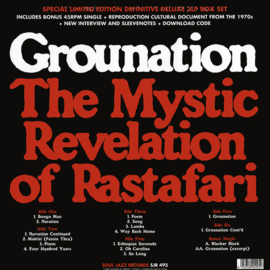 Count Ossie & The Mystic Revelation Of Rastafari - Grounation BOX (3 LP's, 7", BOOK)