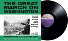 Martin Luther King Jr. - The Great March On Washington LP (Spoken Word)