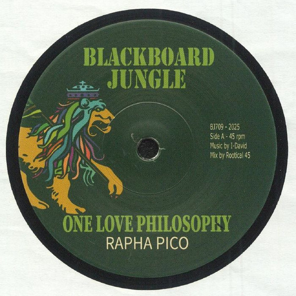 Rapha Pico / I-David - One Love Philosophy 7"