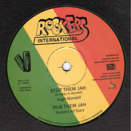 Hugh Mundell - Blackman's Foundation / Stop Them Jah 12"