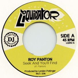 Roy Panton - Seek And You'll Find / Cherita 7"