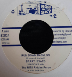 Barry Issac feat. Vin Gordon - Run Down Babylon 7"