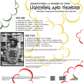 Augustus Pablo & Rockers All Stars - Lightning And Thunder LP