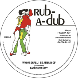 Barrington Levy - Whom Shall I Be Afraid Of 12"