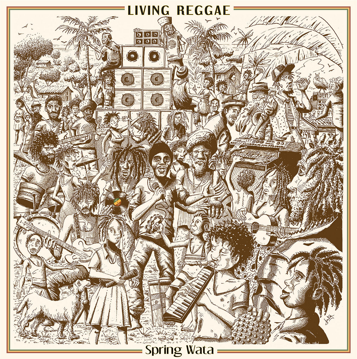 Spring Wata - Living Reggae LP