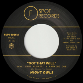 Night Owls - Got That Will 7"