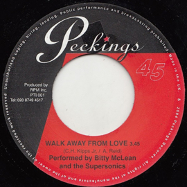 Bitty McLean - Walk Away From Love 7"