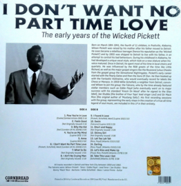 Wilson Pickett ‎- I Don't Want No Part Time Love LP