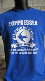 The Oppressed - Blue Army Girlie Shirt