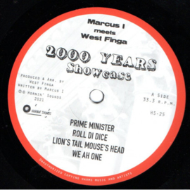 Marcus I meets West Finga ‎- 2000 Years Showcase LP