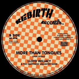 Lloyd Willacy & The Happiness Unlimited Band - Bacra Massa / More Than Tongues 12"
