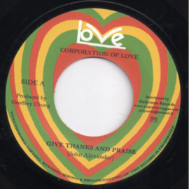 Corporation Of Love - Give Thanks And Praise 7"