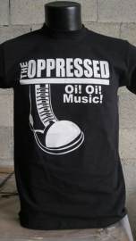 The Oppressed - Oi! Oi! Music! Girlie Shirt (M)