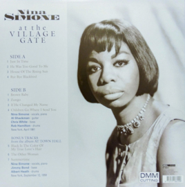 Nina Simone ‎- At The Village Gate LP