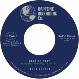 Jalen Ngonda - Here To Stay 7"