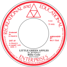 Billy Cole (Winston Francis) - Little Green Apples 7"