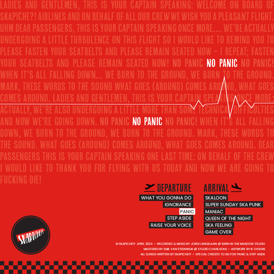 Skapiche?! - No Panic LP