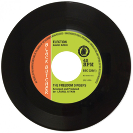 The Freedom Singers / Flece & The Live Shocks ‎- Election / Tomorrow's World 7"