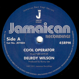 Delroy Wilson - Cool Operator 7"