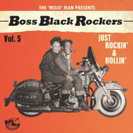 Various ‎– Boss Black Rockers Vol. 5: Just Rockin' & Rollin' LP + SLIPMAT