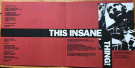 Redskins ‎- Bring It Down (This Insane Thing) 10"