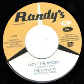 The Gaylads - I Love The Reggae 7"
