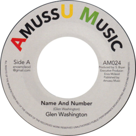 Glen Washington - Name And Number 7"