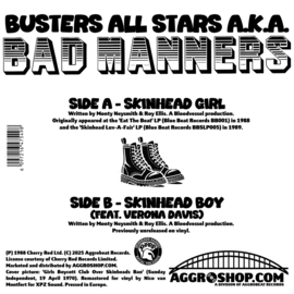 Bad Manners - Skinhead Girl b/w Skinhead Boy 7"