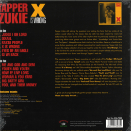 Tapper Zukie - X Is Wrong LP