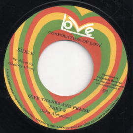 Corporation Of Love - Give Thanks And Praise 7"