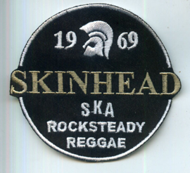 Skinhead, Ska, Rocksteady, Reggae Patch Embroidered