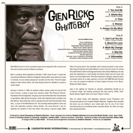 Glen Ricks - Ghetto Boy LP