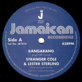 Stranger Cole & Lester Sterling - Bangarang 7"