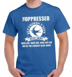 Oppressed, The - Blue Army Girlie Shirt
