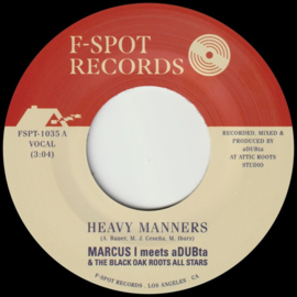 Marcus I meets aDUBta - Heavy Manners 7"