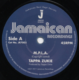 Tapper Zukie - M.P.L.A. 7"
