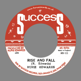 Rupie Edwards - Rise And Fall 7"