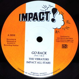The Vibrators / Impact All Stars - Go Back 10"
