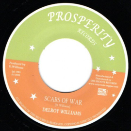 Delroy Williams ‎- Scars Of War 7"