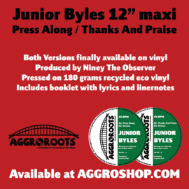 Junior Byles - Press Along / Thanks And Praise 12"