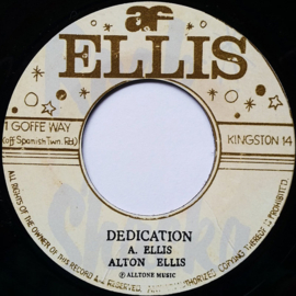 Alton Ellis - Wide World / Dedication 7"